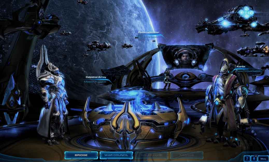 Выбор оружия в Starcraft 2: legacy of the void