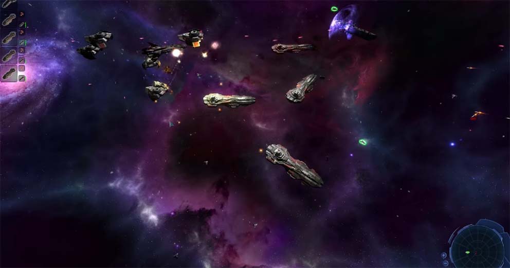 Космическая флотилия в stardrive 2