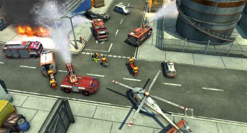 использовать вертолет в игры Emergency 5, deluxe edition 